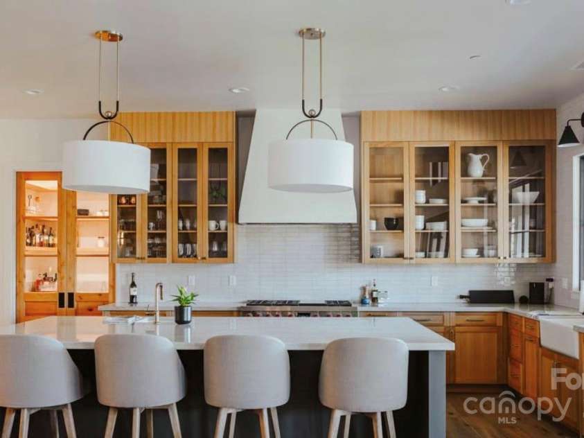 Lot 1 Country Estates Drive, Waxhaw, NC 28173.  MLS# CAR4276299, YatesRealty ID 25764. Kitchen and Breakfast Bar of Proposed Modern Farmhouse