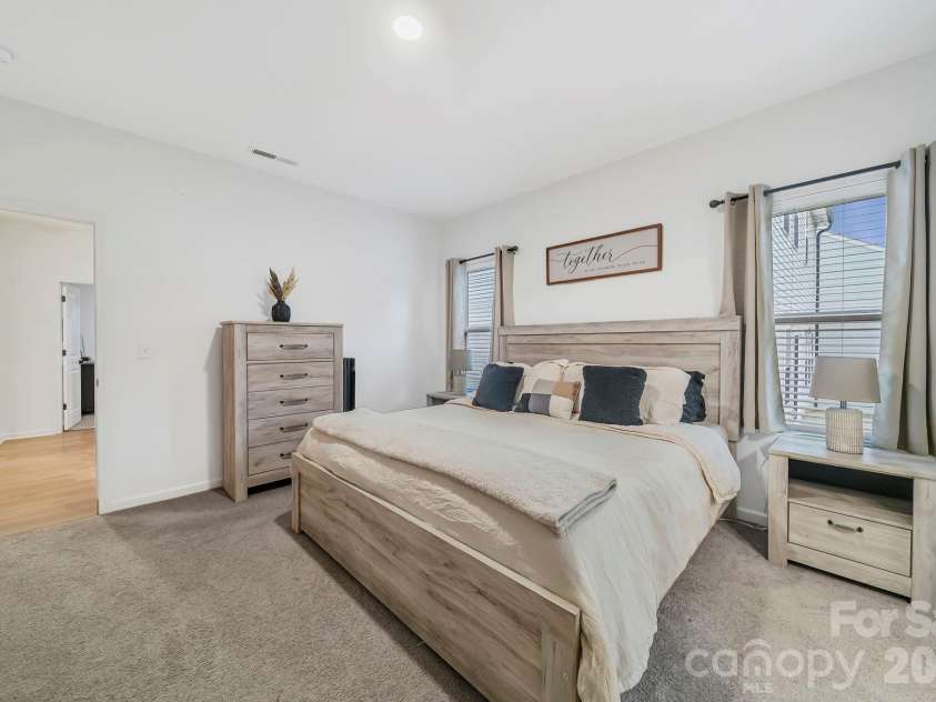 144 Cobbler Drive, Peachland, NC 28133.  MLS# CAR4384154, YatesRealty ID 25768. Primary Bedroom