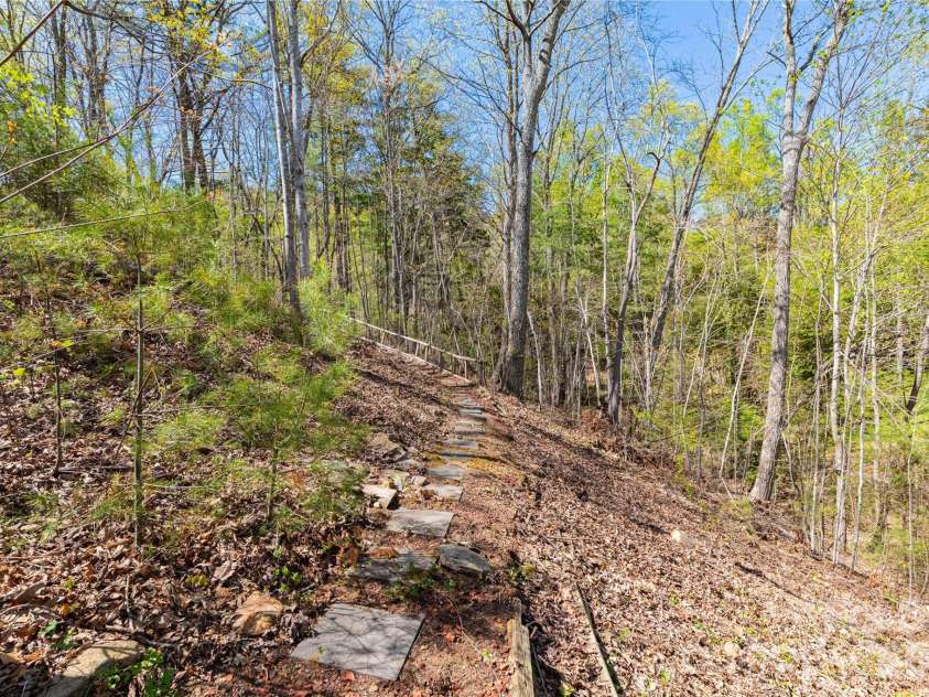 22 Robinhood Road, Asheville, NC 28804.  MLS# CAR4380317, YatesRealty ID 25778. Walking Path
