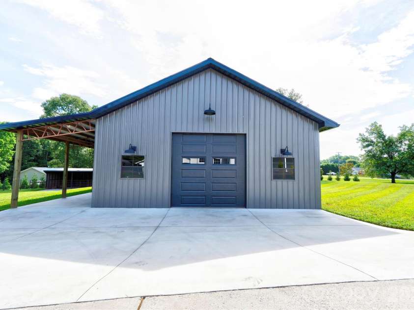 505 Stagecoach Trail, Lawndale, NC 28090.  MLS# CAR4387137, YatesRealty ID 25785. Building with Lean To