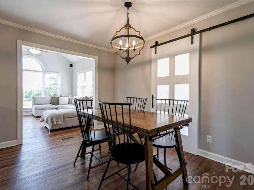 505 Stagecoach Trail, Lawndale, NC 28090.  MLS# CAR4387137, YatesRealty ID 25785. Dining Room