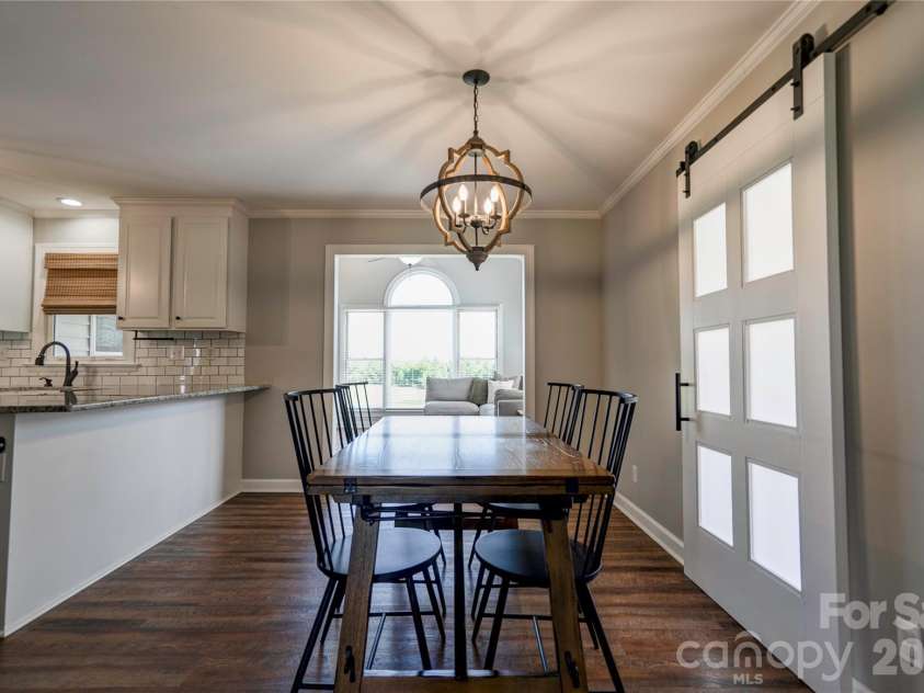 505 Stagecoach Trail, Lawndale, NC 28090.  MLS# CAR4387137, YatesRealty ID 25785. Dining Room