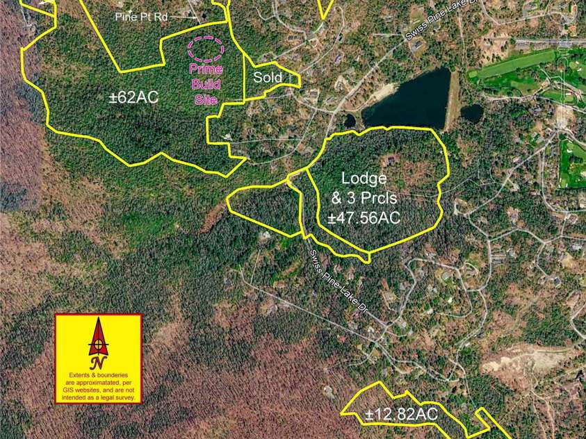 1971 Swiss Pine Lake Drive, Spruce Pine, NC 28777.  MLS# CAR4386053, YatesRealty ID 25787. Remaining parcels owned by the estate
