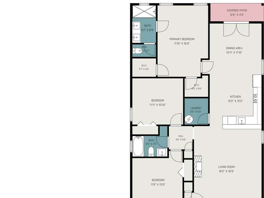 122 Johndy Avenue, Kannapolis, NC 28083.  MLS# CAR4387075, YatesRealty ID 25792. 122 Johndy Ave Floor Plan