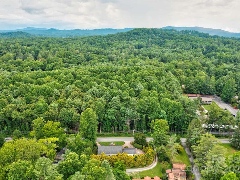 2606 Greenville Highway, Flat Rock, NC 28731.  MLS# CAR4281238, YatesRealty ID 25792. Aerial View