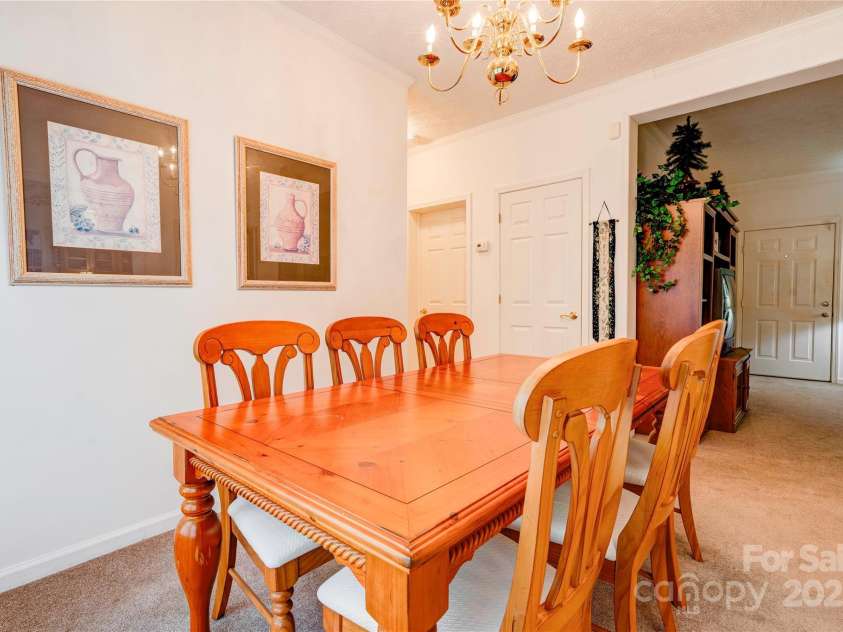 2606 Greenville Highway, Flat Rock, NC 28731.  MLS# CAR4281238, YatesRealty ID 25792. Dining Room