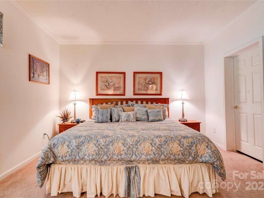 2606 Greenville Highway, Flat Rock, NC 28731.  MLS# CAR4281238, YatesRealty ID 25792. Primary Bedroom -main level