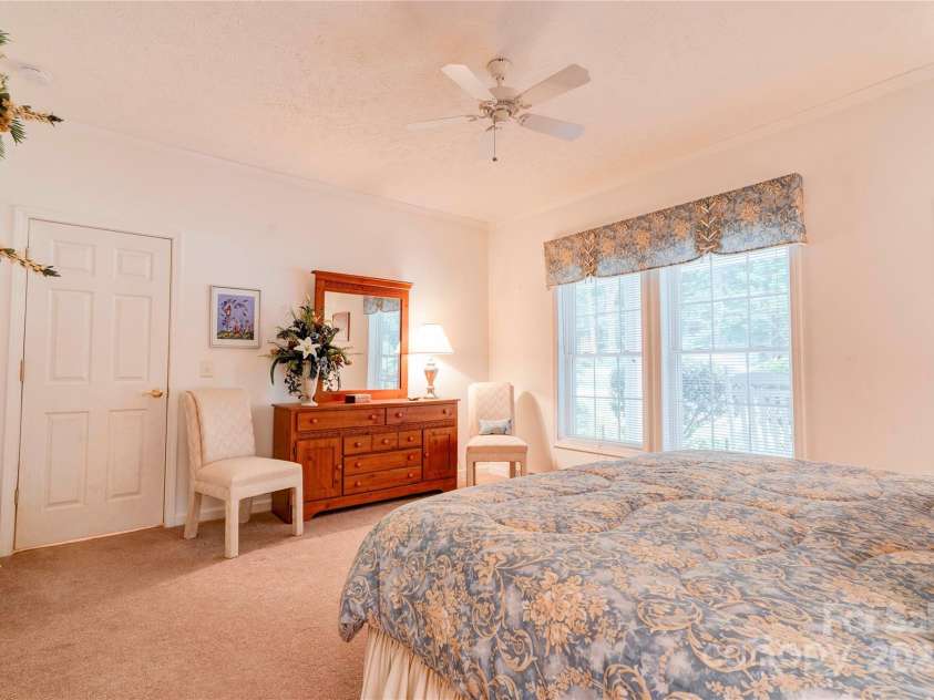 2606 Greenville Highway, Flat Rock, NC 28731.  MLS# CAR4281238, YatesRealty ID 25792. Primary Bedroom -main level