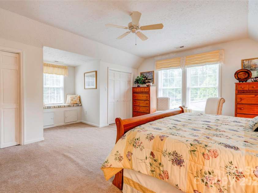 2606 Greenville Highway, Flat Rock, NC 28731.  MLS# CAR4281238, YatesRealty ID 25792. Primary Bedroom -upper level