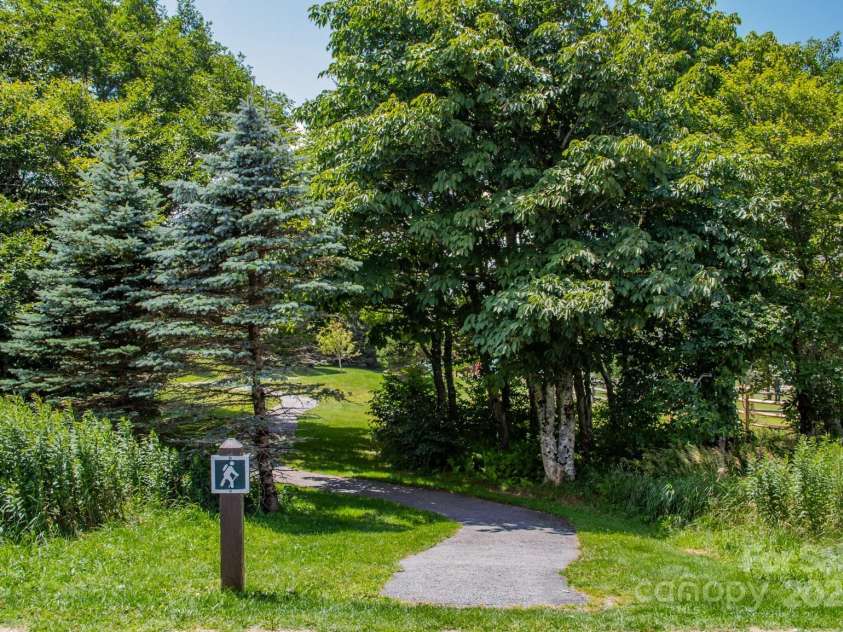 301 Pinnacle Inn Road, Beech Mountain, NC 28604.  MLS# CAR4245812, YatesRealty ID 258. Path from Pinnacle Inn to the Beech Mountain Dog Park and Playground