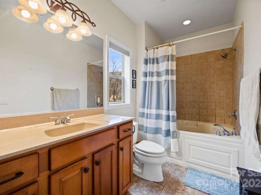 688 Olympic Drive, Whittier, NC 28789.  MLS# CAR4198933, YatesRealty ID 258. Primary Bathroom