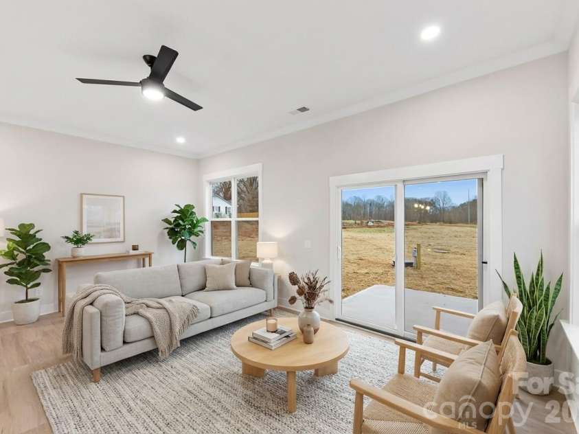 551 Perry Road, Troutman, NC 28166.  MLS# CAR4386907, YatesRealty ID 25803. Virtual family room