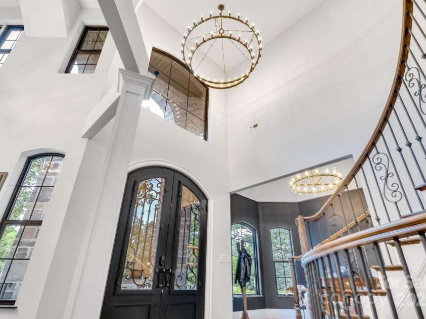 6327 Fox Tail Lane, Davidson, NC 28036.  MLS# CAR4271331, YatesRealty ID 25803. Entry french doors both open fully, as well as have screen windows that open and let fresh air in.