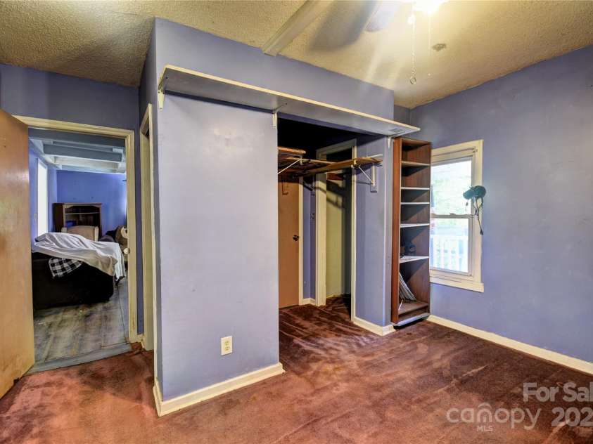 161 Pandora Circle, Canton, NC 28716.  MLS# CAR4274154, YatesRealty ID 25806. Closet side of bedroom 1