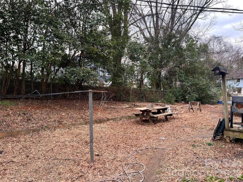 1604 Salisbury Avenue, Albemarle, NC 28001.  MLS# CAR4349081, YatesRealty ID 2581. Rear Yard