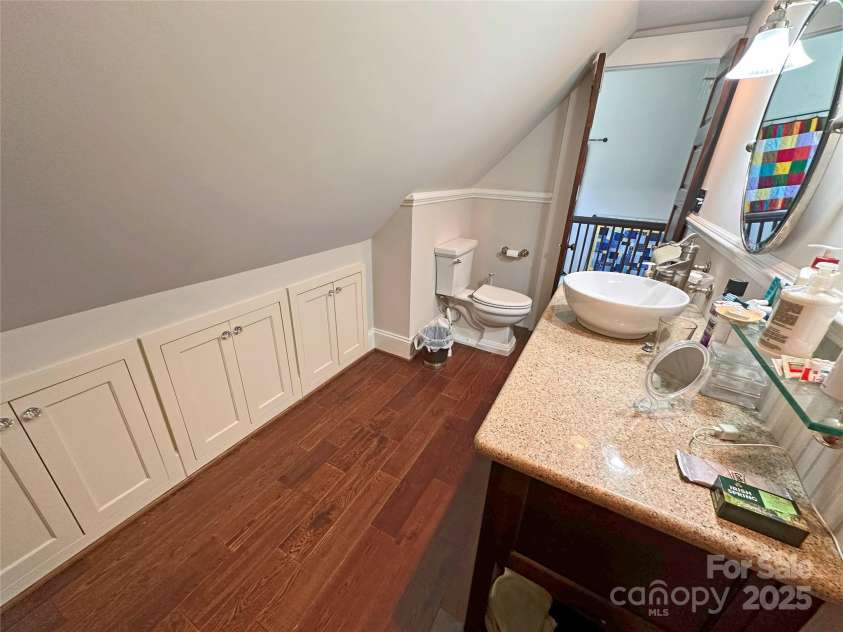 318 Laurel Street, Lincolnton, NC 28092.  MLS# CAR4273620, YatesRealty ID 25828. Upstairs bath