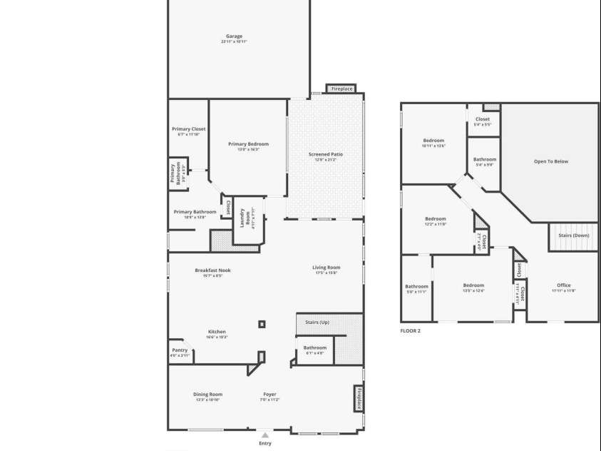 5137 Rialto Street, Belmont, NC 28012.  MLS# CAR4277416, YatesRealty ID 25831. Floorplan