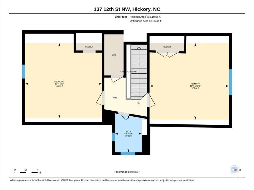 137 12th Street, Hickory, NC 28601.  MLS# CAR4380171, YatesRealty ID 25835. 