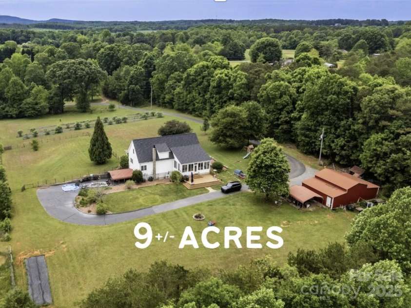 5258 Bandys Cross Road, Catawba, NC 28609.  MLS# CAR4260982, YatesRealty ID 25836. 9 acres of grogeous property and home