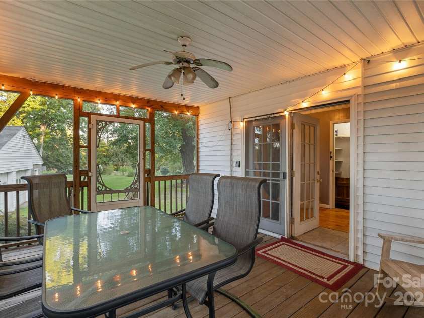 163 Pisgah View Road, Asheville, NC 28806.  MLS# CAR4294494, YatesRealty ID 2584. Screened in back porch