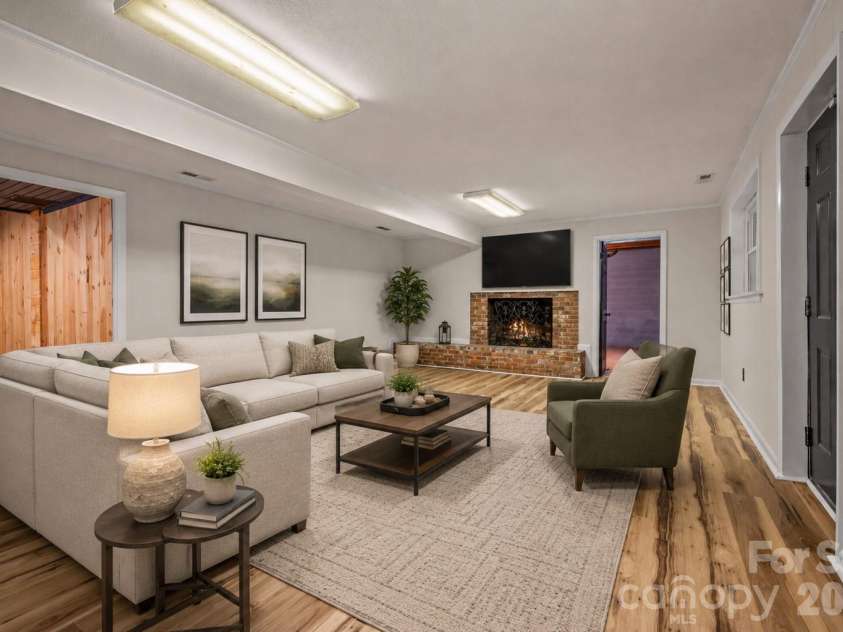427 Georgia Avenue, Forest City, NC 28043.  MLS# CAR4382285, YatesRealty ID 25842. Virtual Staging Den
