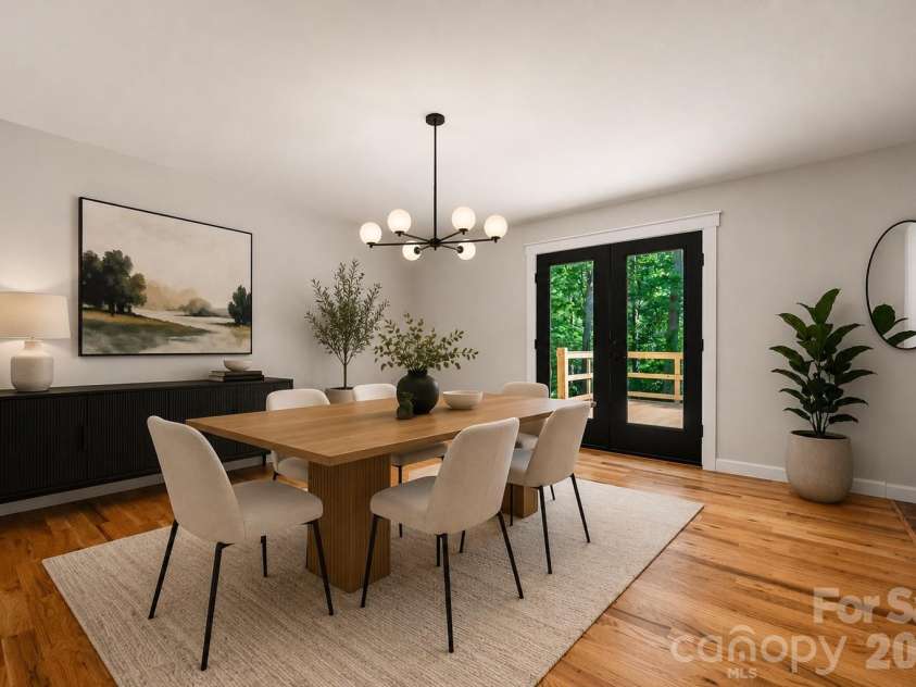 427 Georgia Avenue, Forest City, NC 28043.  MLS# CAR4382285, YatesRealty ID 25842. Virtual Staging Dining Room