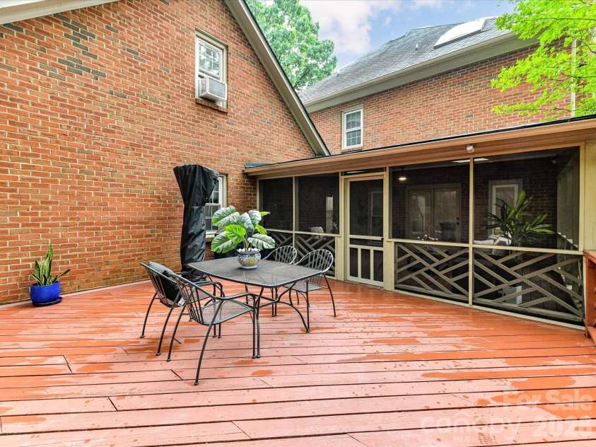 10341 Avondale Avenue, Charlotte, NC 28210.  MLS# CAR4380961, YatesRealty ID 25843. Deck View