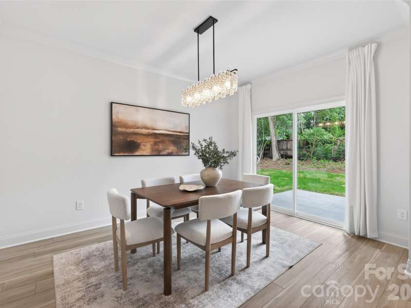 5400 Brickstone Drive, Charlotte, NC 28227.  MLS# CAR4377990, YatesRealty ID 25844. Dining Area