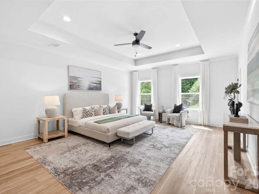 5400 Brickstone Drive, Charlotte, NC 28227.  MLS# CAR4377990, YatesRealty ID 25844. Primary Bedroom