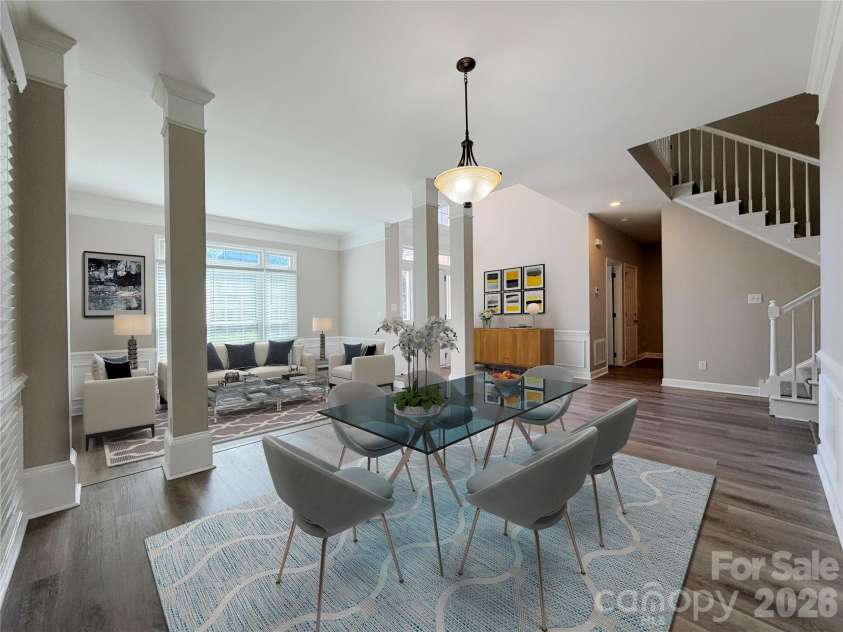 6000 Hunter Lane, Matthews, NC 28104.  MLS# CAR4381656, YatesRealty ID 25845. 