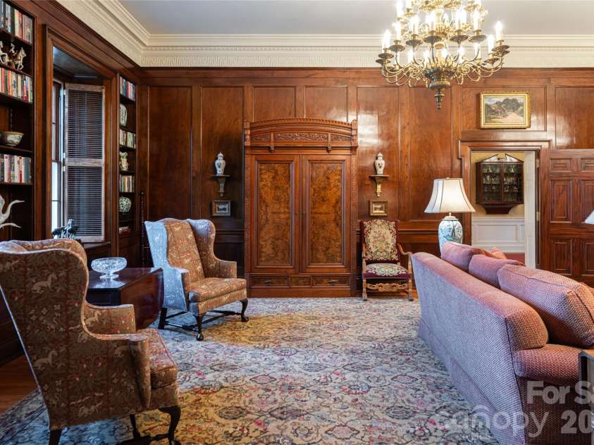 324 Vanderbilt Road, Asheville, NC 28803.  MLS# CAR4376732, YatesRealty ID 25849. The Library