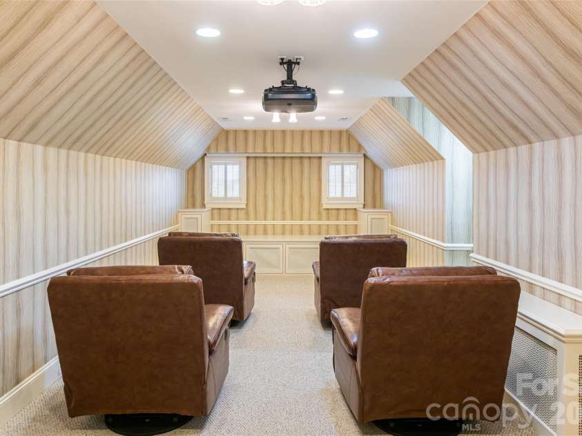 324 Vanderbilt Road, Asheville, NC 28803.  MLS# CAR4376732, YatesRealty ID 25849. Upper Level Theater