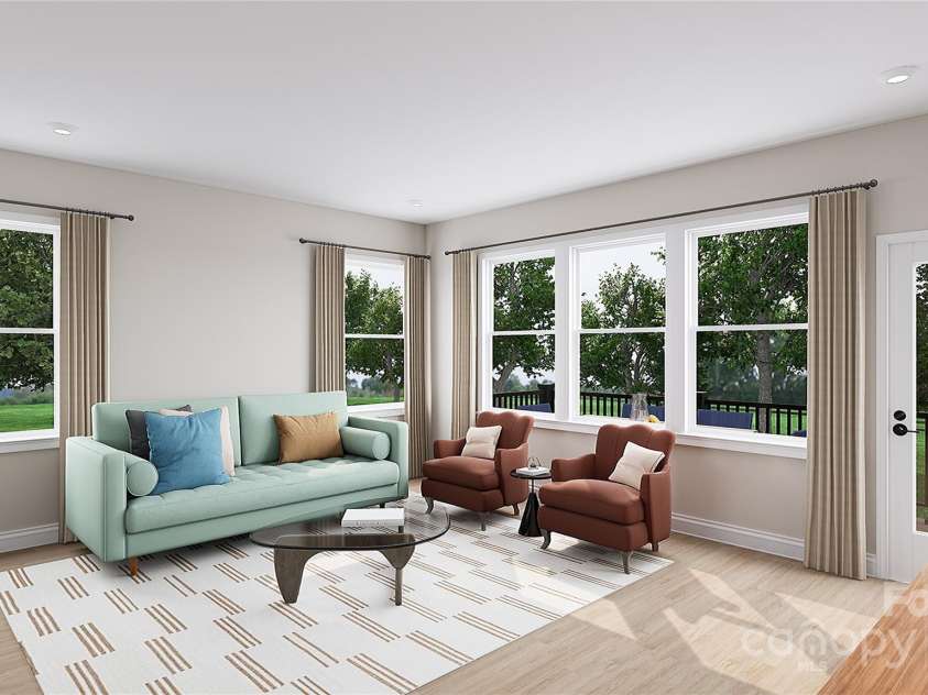 8048 Cedarsmith Court, Charlotte, NC 28217.  MLS# CAR4244421, YatesRealty ID 25854. Renderings of the Sparrow | Archer Row *actual finishes, structural selections, and orientation may vary.