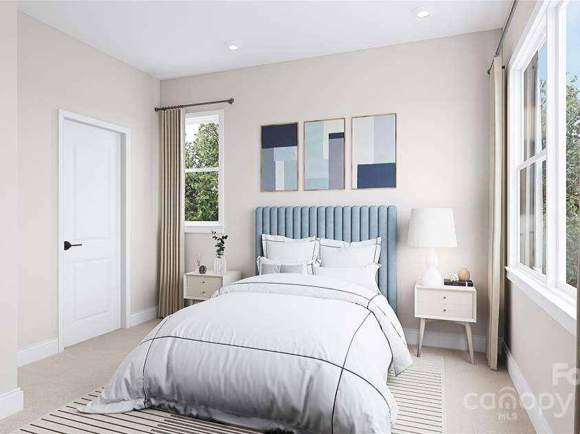 8048 Cedarsmith Court, Charlotte, NC 28217.  MLS# CAR4244421, YatesRealty ID 25854. Renderings of the Sparrow | Archer Row *actual finishes, structural selections, and orientation may vary.