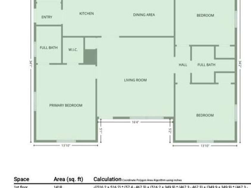 2313 Raccoon Run, Monroe, NC 28110.  MLS# CAR4376893, YatesRealty ID 25861. 