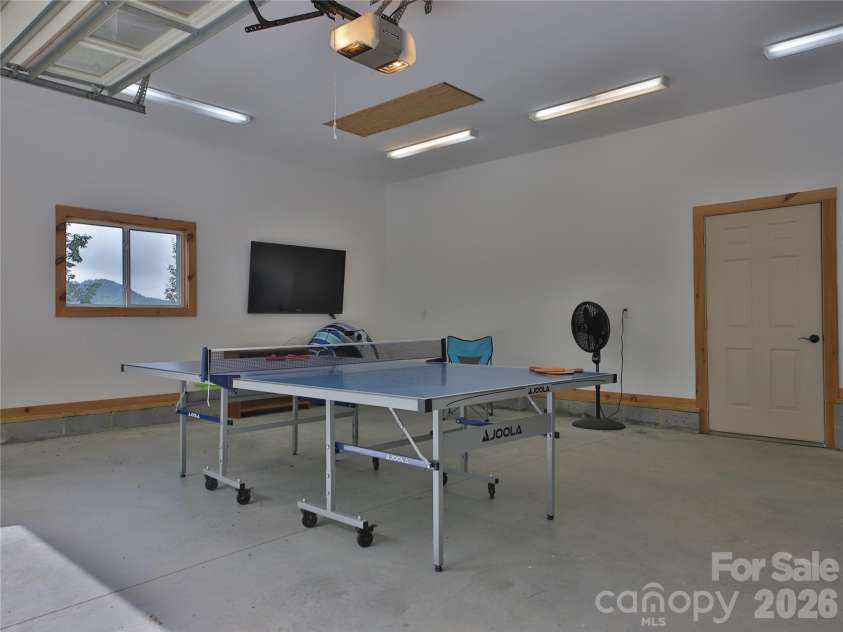 53 Osprey Lane, Nebo, NC 28761.  MLS# CAR4377357, YatesRealty ID 25865. Garage w/pull down stairway
