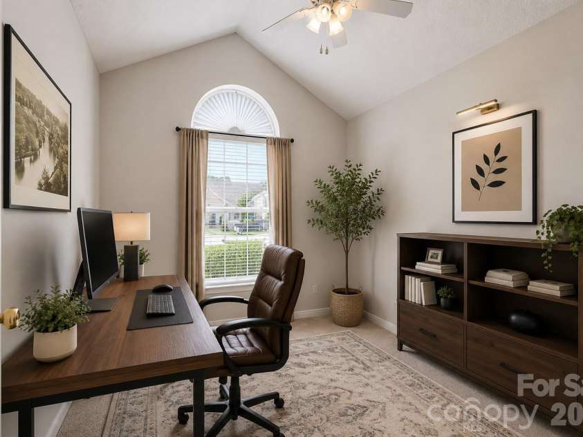 1010 Ridgefield Circle, Indian Trail, NC 28079.  MLS# CAR4385129, YatesRealty ID 25870. Virtually Staged