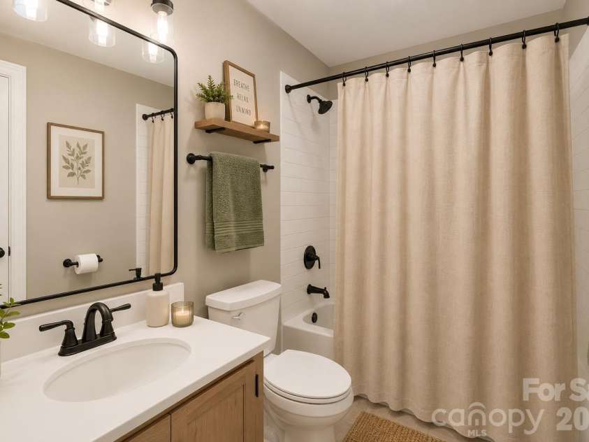 1010 Ridgefield Circle, Indian Trail, NC 28079.  MLS# CAR4385129, YatesRealty ID 25870. Virtually staged