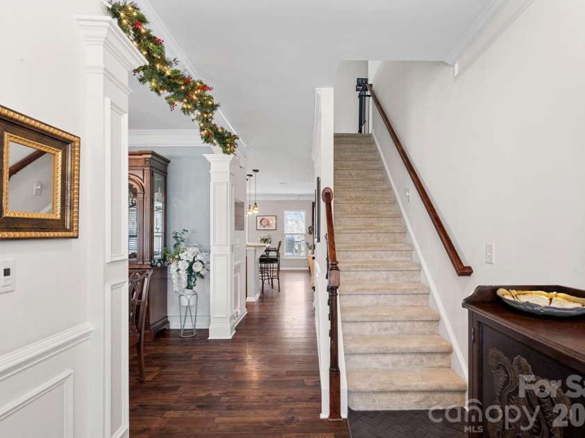 1203 Guadalupe Lane, Charlotte, NC 28214.  MLS# CAR4362862, YatesRealty ID 25873. Foyer