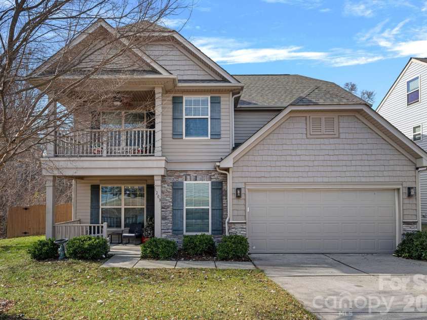 1203 Guadalupe Lane, Charlotte, NC 28214.  MLS# CAR4362862, YatesRealty ID 25873. Front Elevation