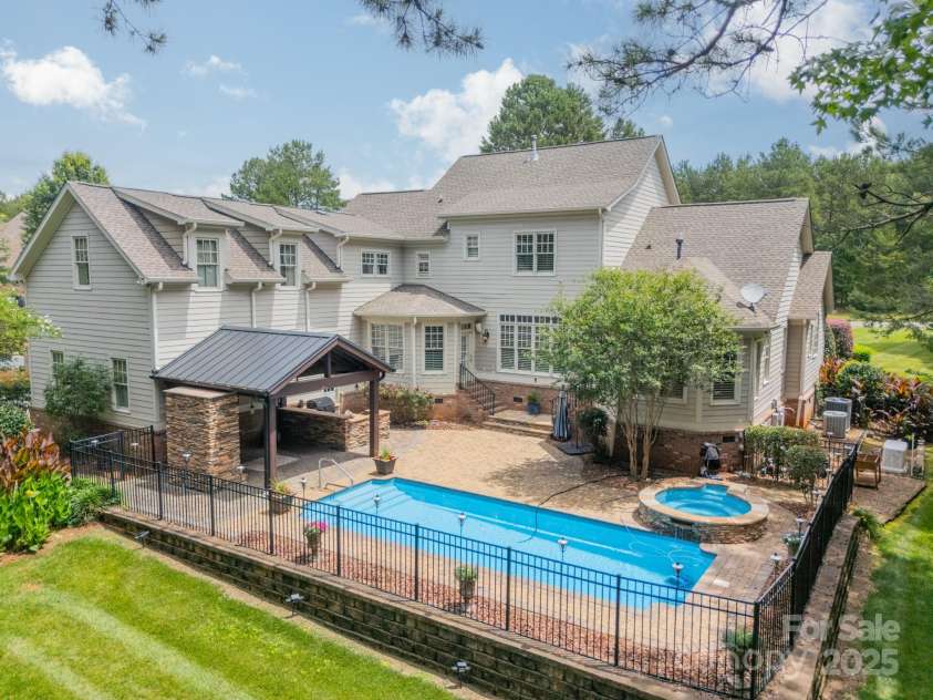 9202 Arlington Hills Drive, Mint Hill, NC 28227.  MLS# CAR4262986, YatesRealty ID 25878. Backyard Retreat