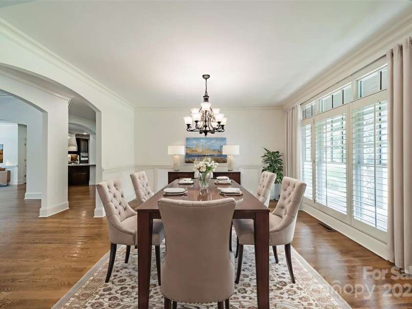 9202 Arlington Hills Drive, Mint Hill, NC 28227.  MLS# CAR4262986, YatesRealty ID 25878. Dining Room *Virtually Staged*