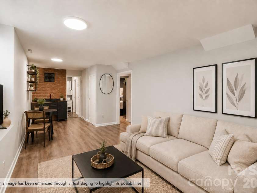 3231 Eastwood Drive, Charlotte, NC 28205.  MLS# CAR4379099, YatesRealty ID 25889. This image has been enhanced by virtual staging to highlight its possibilities