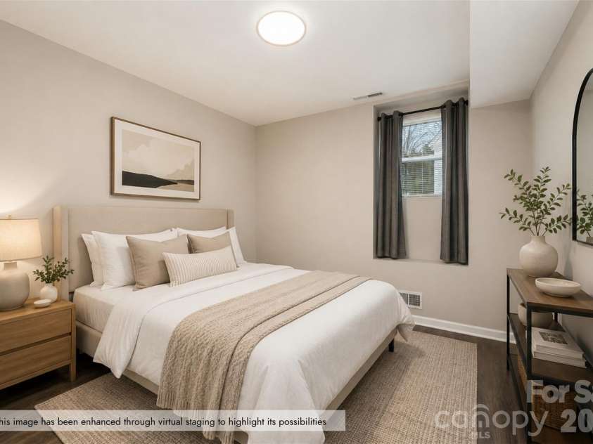 3231 Eastwood Drive, Charlotte, NC 28205.  MLS# CAR4379099, YatesRealty ID 25889. This image has been enhanced by virtual staging to highlight its possibilities