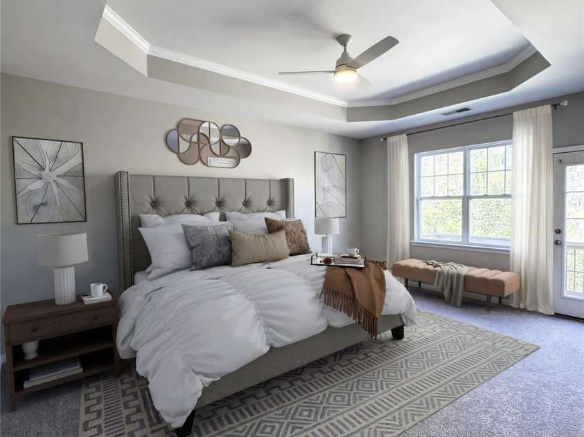 2564 Chasewater Drive, Indian Land, SC 29707.  MLS# CAR4361451, YatesRealty ID 25895. Master Bdrm