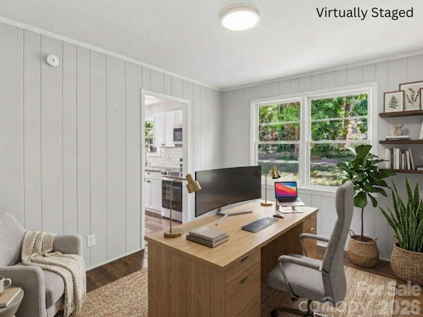 5320 Dolphin Lane, Charlotte, NC 28215.  MLS# CAR4371869, YatesRealty ID 25904. Office / 3rd Bedroom
