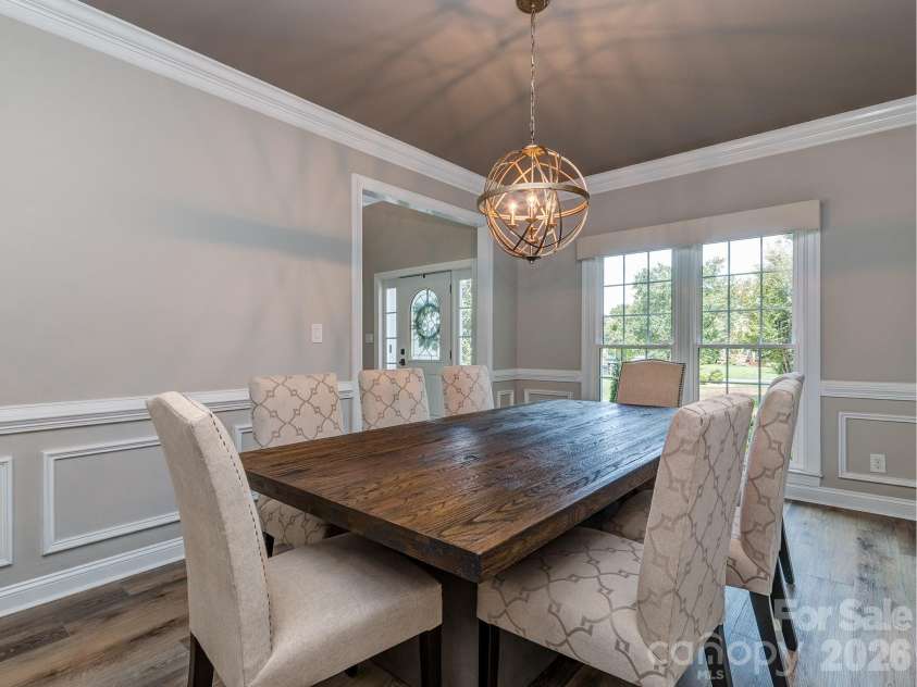 9205 Belmont Lane, Waxhaw, NC 28173.  MLS# CAR4381231, YatesRealty ID 25906. Formal dining room
