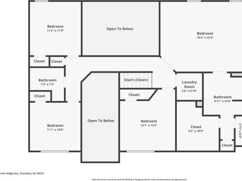 11305 Erwin Ridge Avenue, Charlotte, NC 28213.  MLS# CAR4272746, YatesRealty ID 25908. 