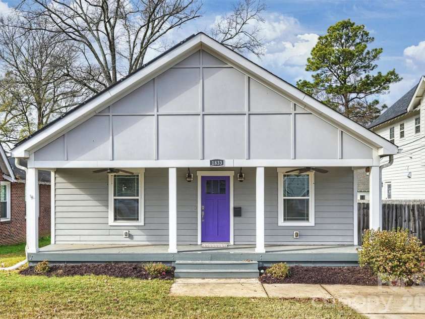 1833 Parson Street, Charlotte, NC 28205.  MLS# CAR4336730, YatesRealty ID 2591. 