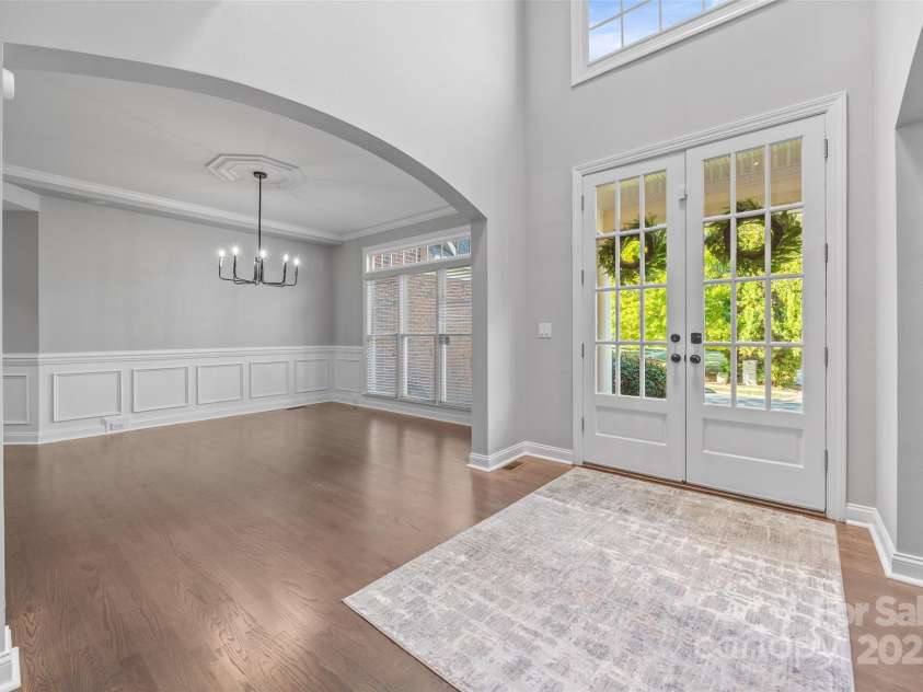 7146 Harcourt Crossing, Indian Land, SC 29707.  MLS# CAR4313502, YatesRealty ID 25914. Foyer & Dining Room